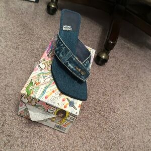 Jeffrey Campbell Denim Sandals